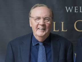Author James Patterson appears at an event to promote his joint novel with former President Bill Clinton, "The President is Missing," in New York on June 5, 2018.
