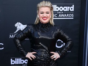 Kelly Clarkson attends the Billboard Music Awards in May 2019.