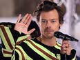 Harry Styles performs on NBC's "Today" show in Manhattan, New York, May 19, 2022.