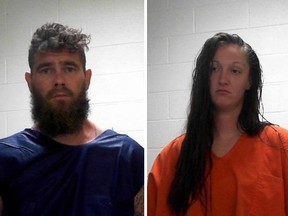 Chad Jennings and Katherine Penner are under arrest after police in Oklahoma found a child burned to death.