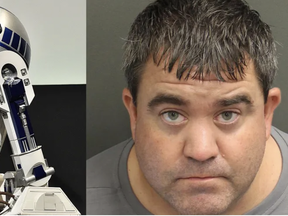 David Proudfoot, 44, of Kissimmee, is facing a grand theft charge and a charge of obstruction by false information, according to an arrest affidavit.