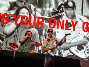 Rage Against The Machine play Ottawa for the first time July 15, 2022.