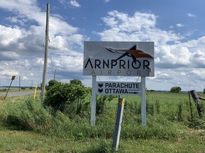 The OPP has confirmed one dead in a skydiving mishap at the Arnprior airport on Wednesday.