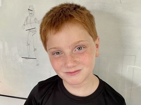 While Dylan Johnson, 8, has made a remarkable recovery after being struck in the head by a stray bullet, the incident means he can never partake in football or his beloved jiu-jitsu again.