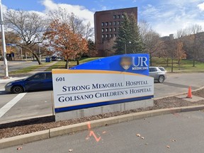 Strong Memorial Hospital in Rochester.