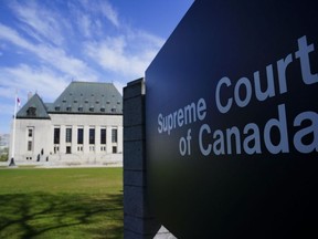 Der Oberste Gerichtshof von Kanada wird am 11. Mai 2022 in Ottawa gesehen.