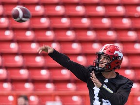 Jake Maier, who will start for the Calgary Stampeders when they face the Blue Bombers in Winnipeg on Thursday, calls fellow quarterback Bo Levi Mitchell “one of the best teammates I’ve ever had.”