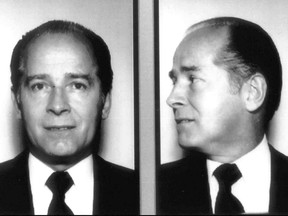 This combination of 1984 file photos provided by the FBI shows James "Whitey" Bulger. Bulger was convicted Monday, Aug. 12, 2013 in a string of 11 killings and other gangland crimes, many of them committed while he was said to be an FBI informant. (AP Photo/FBI, File)