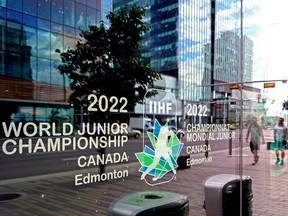 The International Ice Hockey Federation 2022 World Junior Championship runs Aug. 9 to 20, 2022, at at Rogers Place in Edmonton.