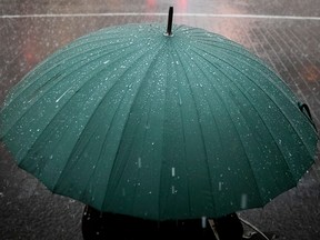 A rainfall warning for the Montreal, Laval, Longueuil and Châteauguay areas said 50 to 75 millimetres are expected by Wednesday morning.