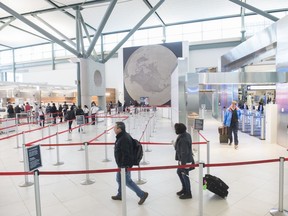 The new central security hall at the Edmonton International Airport aims to destress travellers as they make their way through security. It had its grand opening on Wednesday, Nov. 27, 2019.