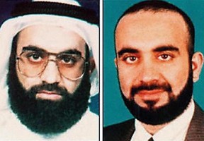 This undated FBI file image shows Khalid Shaikh Mohammed, as he appeared on the FBI's Most Wanted Terrorists website.