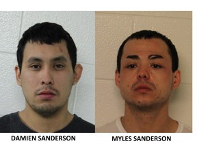 Melfort RCMP are searching for two men after for multiple stabbings on James Smith Cree Nation on Sunday morning, and a shelter in place order has been issued for the community.