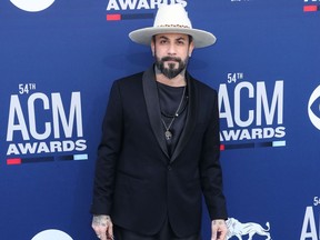 Pop star AJ McLean.