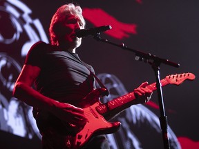 Roger Waters during a concert of his This Is Not a Drill tour at the Bell Centre in Montreal on July 15, 2022.