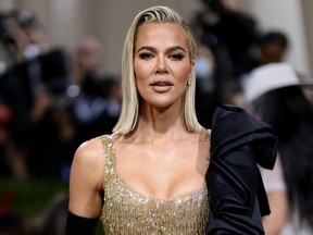 Khloe Kardashian attends The 2022 Met Gala at The Metropolitan Museum of Art on May 2, 2022 in New York.