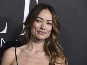 Olivia Wilde arrives at the 29th annual ELLE Women in Hollywood Celebration on Monday, Oct. 17, 2022, at The Getty Center in Los Angeles.