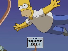 The Simpsons predicted Donald Trump would run for the 2024 presidency of the United States back in 2015.