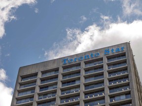 The Toronto Star building is shown in Toronto on June 8, 2016.