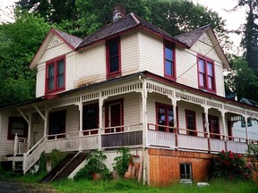 The house featured in the Steven Spielberg film "The Goonies" is seen in Astoria, Ore., on May 24, 2001.
