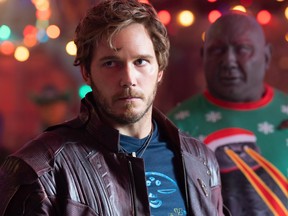 Chris Pratt as Peter Quill/Star-Lord in Marvel Studios' The Guardians of the Galaxy Holiday Special.