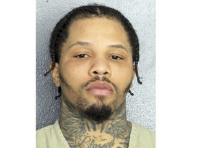 This booking image provided by the Broward County Sheriff's Office shows professional boxer Gervonta Davis, who has been jailed in Florida after he struck a woman in the face, authorities said Wednesday, Dec. 28, 2022.