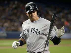 Alex Rodriguez had a splendid career, but he didn’t get Steve Simmons’ Hall of Fame vote. CRAIG ROBERTSON/SUN FILES