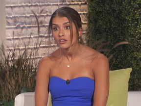 Alyssa Lopez on the finale of Big Brother.