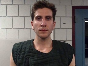 This photo provided by Monroe County (Pa.) Correctional Facility shows Bryan Kohberger, 28, being held for extradition in a criminal homicide investigation in the killings of four University of Idaho students, based on an active arrest warrant for first degree murder.