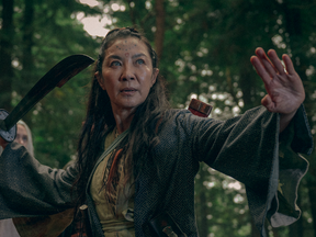 Michelle Yeoh stars as Scian in The Witcher: Blood Origin.