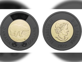 The Royal Canadian Mint has issued a new version of the $2 ('toonie') coin with a black outer ring to honour Her Late Majesty Queen Elizabeth II's service to Canada during her historic 70-year reign.