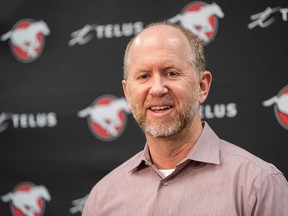 Stampeders head coach Dave Dickenson will be taking on the duties of general manager as well, the team announced on Monday.