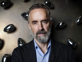 Clinical psychologist Jordan Peterson poses during a photo shoot in Sydney, New South Wales on February 24, 2019.