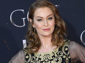 British actress Esme Bianco arrives for the "Game of Thrones" eighth and final season premiere at Radio City Music Hall on April 3, 2019 in New York City.