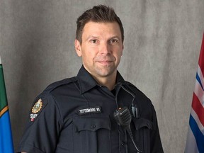 Const. Wade Tittemore was killed in the avalanche near Kaslo, B.C.