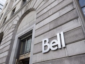 The Bell Canada logo is seen Tuesday, June 21, 2016 in Montreal. Bell Canada says it is revamping its Bell Let's Talk campaign for mental health for 2023.THE CANADIAN PRESS/Paul Chiasson