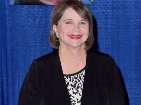 Cindy Williams is seen in September 2019 at the NostalgiaCon '80s Pop Culture Convention in Anaheim, Calif.