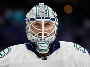 Thatcher Demko has not played for the Canucks since Dec. 1.
