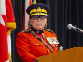RCMP Commissioner Brenda Lucki has announced her retirement on Wednesday, Feb. 15, 2023.
