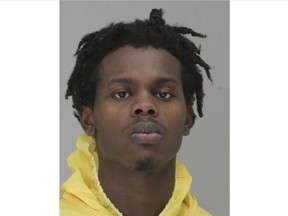 This image provided by Dallas County Jail shows Davion Irvin. Dallas police say Irvin was arrested Thursday, Feb. 2, 2023, in the case of the two monkeys that were taken from the Dallas Zoo after he was spotted near the animal exhibits at an aquarium in the city.