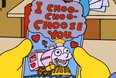 Who doesn't love the Valentine Lisa Simspon gave to Ralph Wiggum in a 1993 episode of The Simpsons?