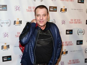 Tom Sizemore attends "The App That Stole Christmas" charity event in Hollywood, Calif., Dec. 14, 2019.