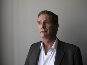 David Milgaard, who spent 23 years in prison after being wrongfully convicted of murder, is photographed after a press conference held by Innocence Canada in Toronto on Wednesday October 9, 2019.