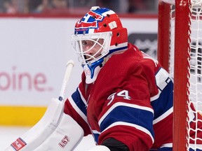 Jake Allen will get the start in goal for the Canadiens on Thursday.