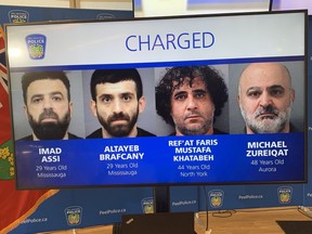 Four men charged in Project R&R.