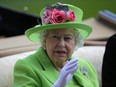 Queen Elizabeth II arrives at the Royal Ascot horse racing meet, in Ascot, west of London, June 22, 2018.