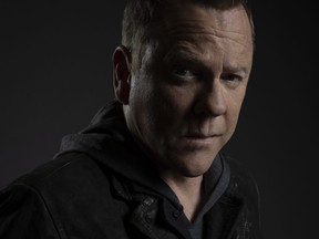 Kiefer Sutherland stars as John Weir in the Paramount+ series Rabbit Hole.