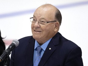 Former NHL head coach and Hockey Hall of Fame inductee Scotty Bowman.