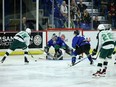 Vancouver Giants goaltender Jesper Vikman led his club to a 3-0 win over the Everett Silvertips Friday at the Langley Events Cenre.