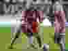 Aug 20, 2022; Fort Lauderdale, Florida, USA; Toronto FC midfielder Lorenzo Insigne controls the ball during the second half against Inter Miami CF at DRV PNK Stadium.